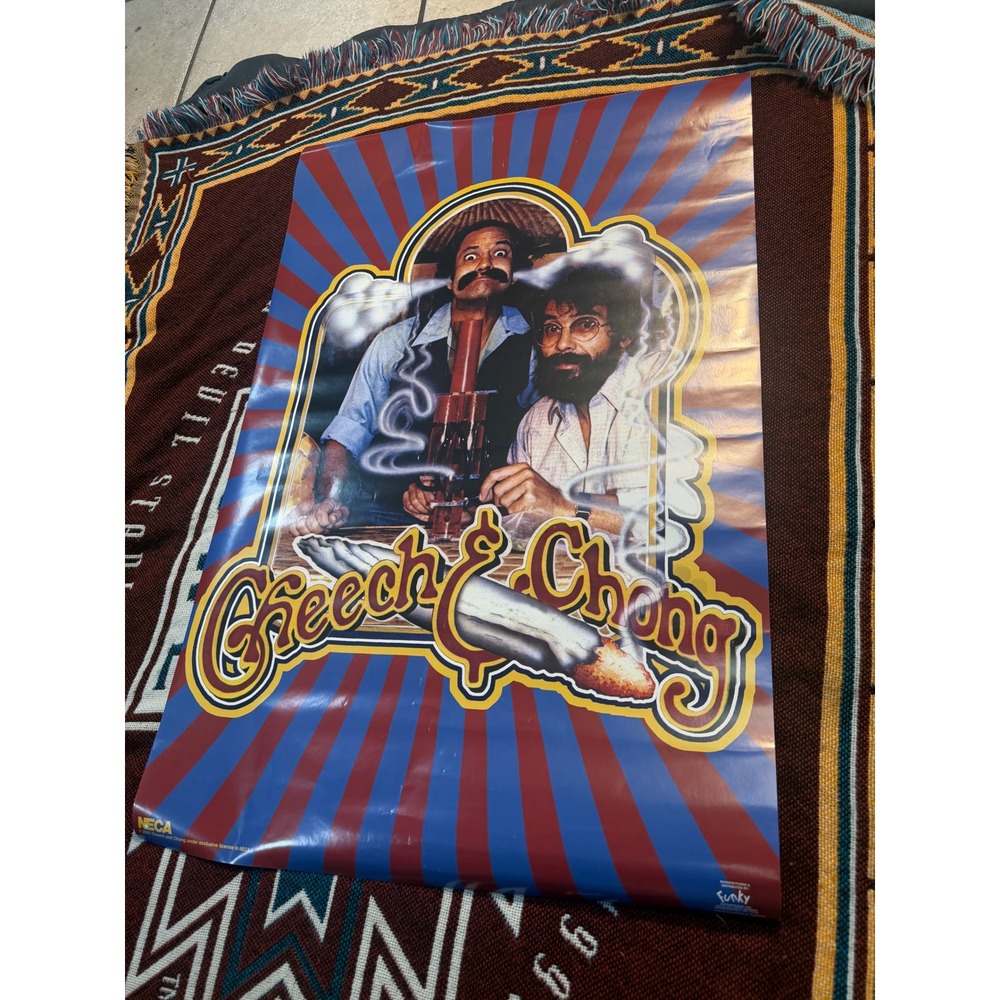 Cheech and Chong Vintage 2005 NECA Funky Enterprises Poster 22.5x34.5 #3778